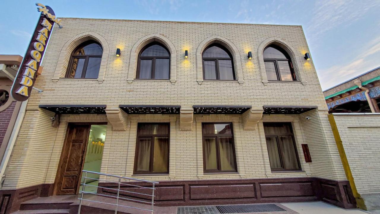 Hotel Maroqanda Samarkand Eksteriør bilde